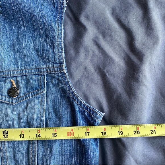 Like New Modded Old Navy Jean Vest - Picture 4 of 4